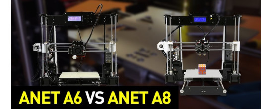 Anet A6 vs Anet A8. Which is the Best 3D Printer Kit?