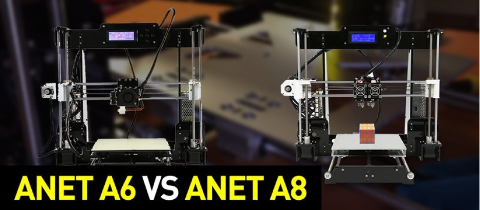 Anet A6 vs Anet A8. Which is the Best 3D Printer Kit?