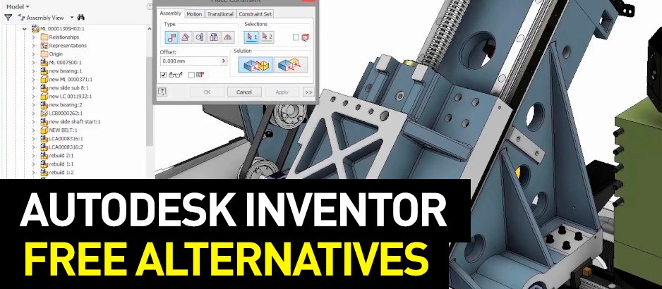 Autodesk Inventor Free Alternatives