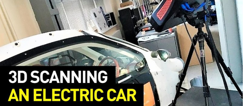 [CASE STUDY] 3D Scanning of an Electric Car as a Part of the R&amp;D Process