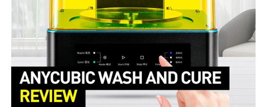 Anycubic Wash and Cure Review: 2-in-1 Post-processing Solution
