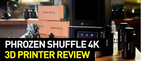 Phrozen Shuffle 4K 3D Printer Review