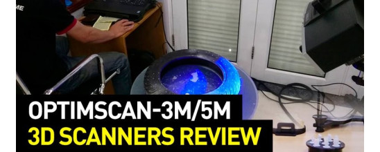OptimScan-3M/5M 3D Scanners Review: Specs, Features, Software and More