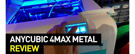Anycubic 4Max Metal 3D Printer Review