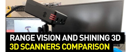 Comparative Review: RangeVision Neo, Shining 3D EinScan SE and EinScan SP 