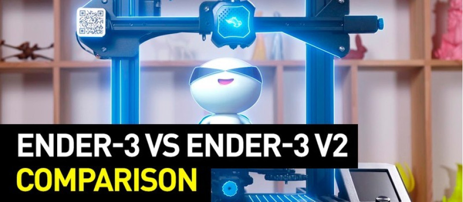Comparison: Creality3D Ender-3 vs Ender-3 V2 