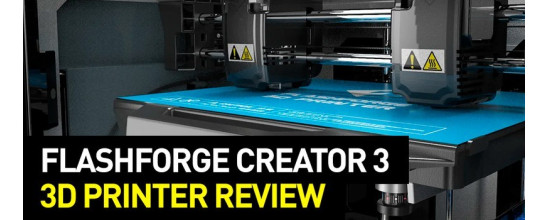 Flashforge Creator 3 3D Printer Review: Specs, Pros and Cons, and more