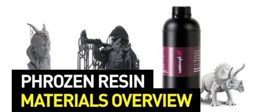 Resins by Phrozen: Overview