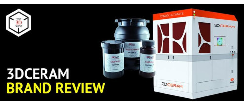 3DCeram Brand Review: Ceramic SLA and FFF 3D Printers