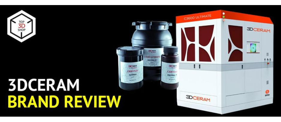 3DCeram Brand Review: Ceramic SLA and FFF 3D Printers