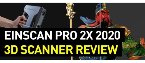 Shining Einscan Pro 2X 2020 3D Scanner Review