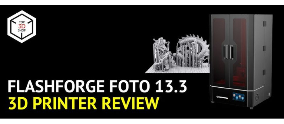 Flashforge Foto 13.3 3D Printer Review