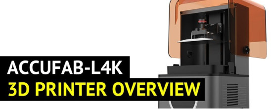 Shining 3D AccuFab-L4K 3D Printer Overview