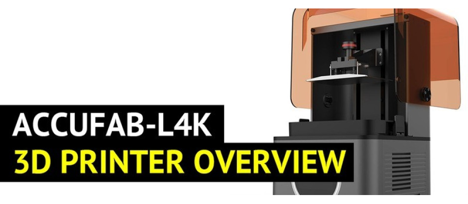 Shining 3D AccuFab-L4K 3D Printer Overview