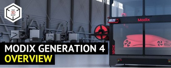 What’s New in Modix Generation 4 3D Printers: Smart Features Overview