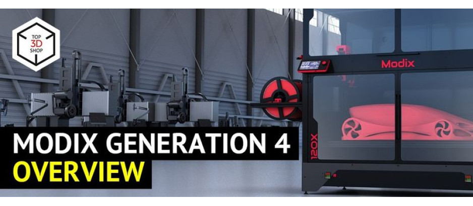 What’s New in Modix Generation 4 3D Printers: Smart Features Overview