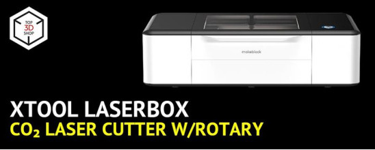 xTool Laserbox 40W CO₂ Laser Cutter with Rotary Attachment Review