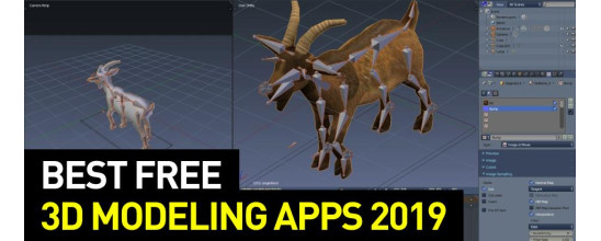 Top Free 3D Modeling Applications of 2019
