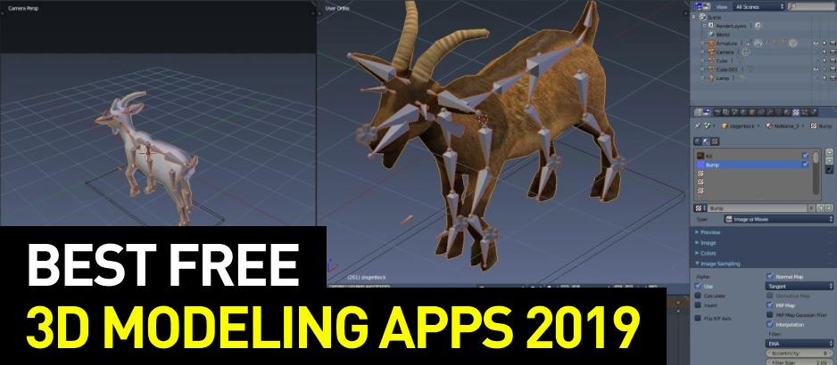 Top Free 3D Modeling Applications of 2019