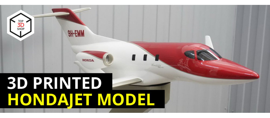 We 3D Printed a HondaJet Elite Model — The Result Will Surprise You [Case Study]