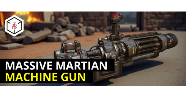 How We Built a 1.5-Meter Minigun for a Video Game Expo | Top 3D Shop