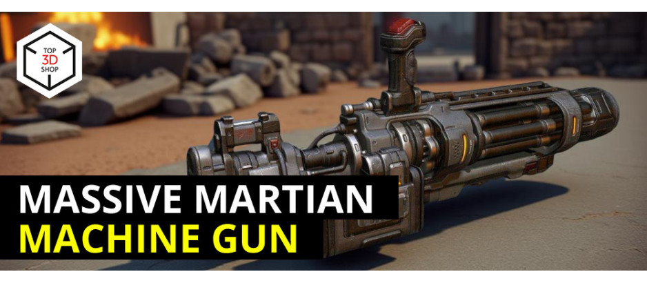 How We Built a 1.5-Meter Minigun for a Video Game Expo