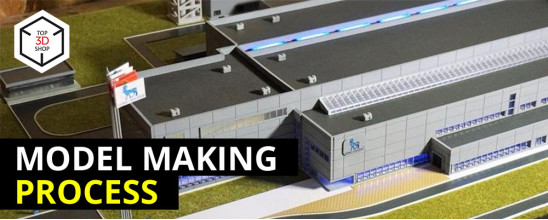 How We Built a Headquarters Scale Model from 3D Renderings and Photos