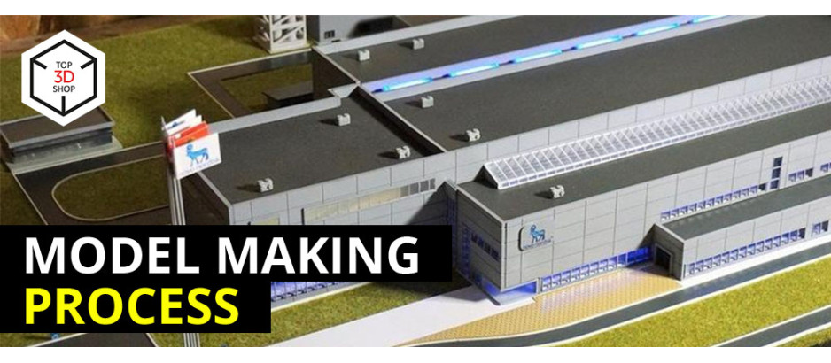 How We Built a Headquarters Scale Model from 3D Renderings and Photos