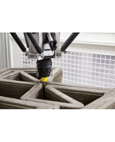 Delta WASP 3MT Concrete / Clay 3D Printer - 4