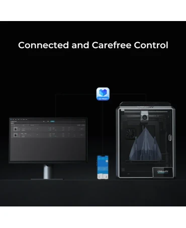 Creality K1 3D Printer: High Speed CoreXY with 220 x 220 x 250mm Print Size - 9