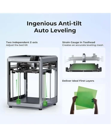 Creality K2 Plus Combo 3D Printer: w/ 350mm Build Volume, Next-Gen Direct Drive Extruder, Dual Cameras, High Printing Speed and Multi-Color Support (CFS) - 4