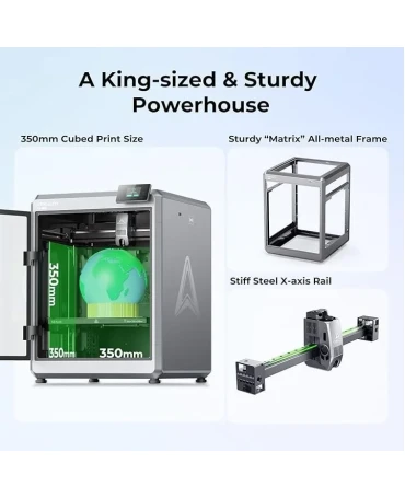 Creality K2 Plus Combo 3D Printer: w/ 350mm Build Volume, Next-Gen Direct Drive Extruder, Dual Cameras, High Printing Speed and Multi-Color Support (CFS) - 9