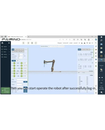 FAIRINO FR3: 6-Axis Cobot, 3kg Payload, ±0.02mm Repeatability - 8