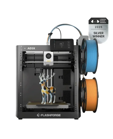 Flashforge AD5X: Multi-Color FDM 3D Printer with High-Speed Printing and Auto Leveling - 2