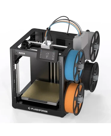 Flashforge AD5X: Multi-Color FDM 3D Printer with High-Speed Printing and Auto Leveling - 4