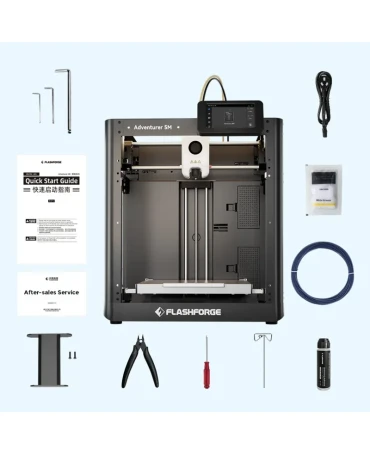 Flashforge Adventurer 5M: High-Speed 3D Printer with 280°C Extruder - 9