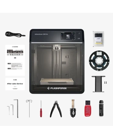 Flashforge Adventurer 5M Pro: High-Speed 3D Printer with 280°C Nozzle - 11