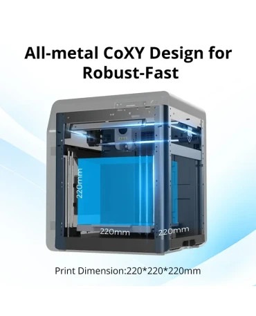 Flashforge Adventurer 5M Pro: High-Speed 3D Printer with 280°C Nozzle - 3