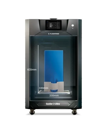 Flashforge Guider 3 Ultra 3D Printer: Dual Extruder with 600mm Filament Drying Chamber