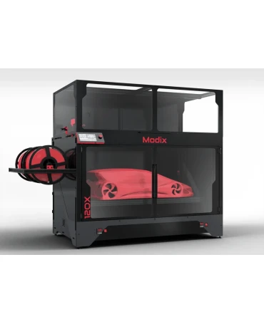 Modix Big-120X V4 3D Printer: Large Build Area and Modular Design