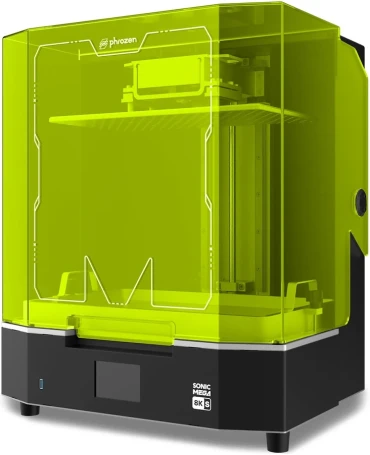Phrozen Sonic MEGA 8K S LCD Resin 3D Printer: 43 µm High Resolution LCD Screen, Large Printing Volume & Lift-Up Lid