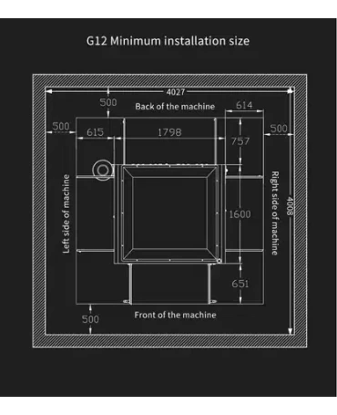 Piocreat G12 Pellet 3D Printer: Industrial FGF 3D Printing Machine with Large Build Volume - 5