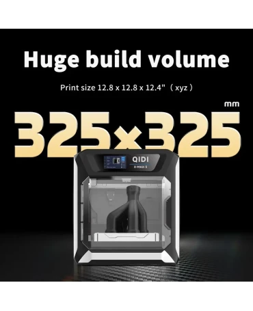 QIDI Tech X-Max 3: Large Size Industrial Grade 3D Printer with High-Temperature & High Precision Printing - 3