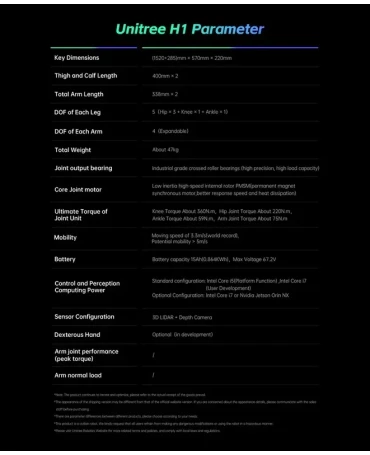 Unitree H1 Humanoid Robot (w/ AI) - 9