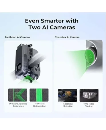 Creality K2 Plus Combo 3D Printer: w/ 350mm Build Volume, Next-Gen Direct Drive Extruder, Dual Cameras, High Printing Speed and Multi-Color Support (CFS) - 5