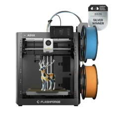 Flashforge AD5X: Multi-Color FDM 3D Printer with High-Speed Printing and Auto Leveling