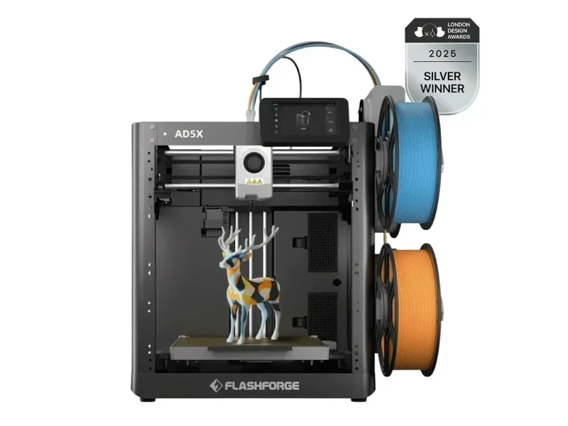 Flashforge AD5X Multi-Color 3D Printer: Buy or Lease at Top 3D Shop