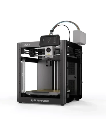 Flashforge AD5X: Multi-Color FDM 3D Printer with High-Speed Printing and Auto Leveling - 3