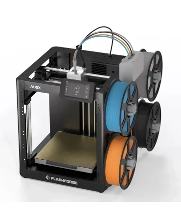 Flashforge AD5X: Multi-Color FDM 3D Printer with High-Speed Printing and Auto Leveling - 4