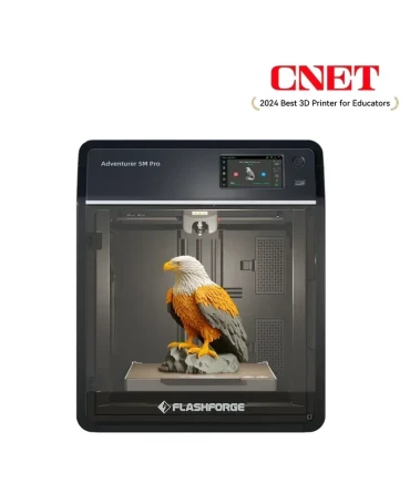 Flashforge Adventurer 5M Pro: High-Speed 3D Printer with 280°C Nozzle